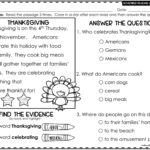 Reading Comprehension Answering Wh Questions {November} 3 Levels Throughout November Reading Comprehension Worksheets