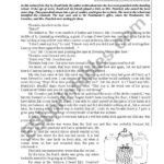 Reading Comprehension Based On Boy,Roald Dahl   Esl Worksheet With Regard To Roald Dahl Reading Comprehension Worksheets