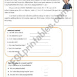 Reading Comprehension   Esl Worksheetbuchardo Throughout Sophie Reading Comprehension Worksheets Liveworksheets