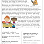 Reading Comprehension For Beginner A…: English Esl Worksheets Pdf With Regard To Esl Beginner Reading Comprehension Worksheet