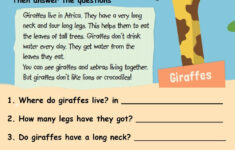 Reading Comprehension For Kids: Discover 7 Fln Ideas | Reading with Live Worksheet On Reading Comprehension