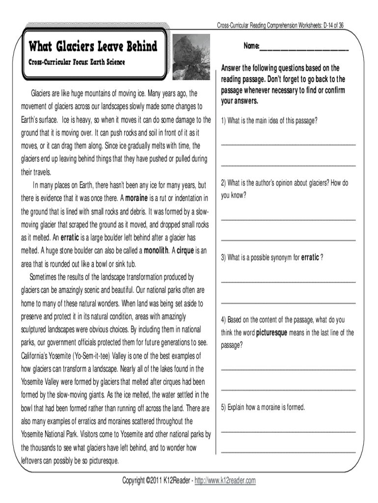 Reading Comprehension Grade 4 Pdf Free Download: Fill Out &amp;amp; Sign inside Reading Comprehension 4th Grade Worksheet