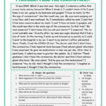 Reading Comprehension   I Thought I…: English Esl Worksheets Pdf & Doc Intended For Reading Comprehension Worksheet Islcollective