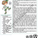 Reading Comprehension: I Want To Be A Soccer Champion!   Esl Inside Soccer Reading Comprehension Worksheets For English Learners