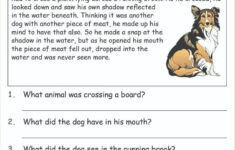 Reading Comprehension intended for Year 2 Comprehension Worksheets Close Reading