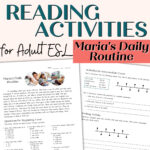 Reading Comprehension Passage And Activities For Beginner And Intended For Esl Adult Reading Comprehension Worksheets