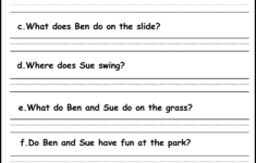 Reading Comprehension Passage For Kindergarten Level A ( Basic regarding Reading Comprehension Worksheets With Multiple Choice Questions