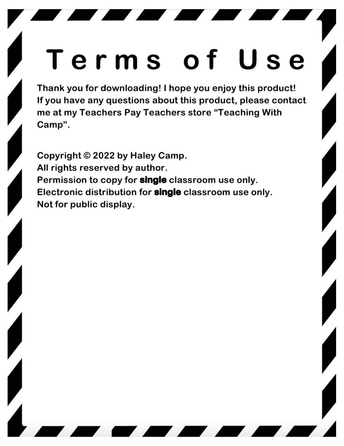 Reading Comprehension Passages 1Teaching With Camp | Tpt regarding Reading Comprehension Worksheets Tpt