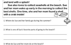 Reading Comprehension Passages 1Teaching With Camp | Tpt within Reading Comprehension Worksheet Tpt