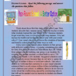 Reading Comprehension  Persuasive Passage: Year Round School : A Intended For Persuasive Reading Comprehension Worksheets