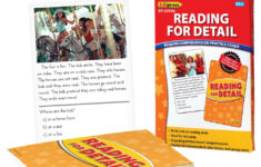 Reading Comprehension Practice Cards: Reading For Detail (Yellow inside Cross Curricular Reading Comprehension Worksheets E 25 of 36