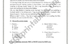 Reading Comprehension Practice For 7Th Graders. - Esl Worksheet inside Live Worksheet Reading Comprehension Grade 7
