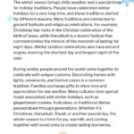 Reading Comprehension Practice Winter And Holiday Tradition   In Winter Holiday Reading Comprehension Worksheets