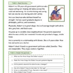 Reading Comprehension   Robert The E…: English Esl Worksheets Pdf Within Government Reading Comprehension Worksheets