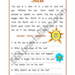 Reading Comprehension ´Sun´   Esl Worksheetshaba Throughout Sun Reading Comprehension Worksheets