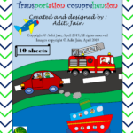 Reading Comprehension Transportation | Madeteachers With Regard To Transportation Reading Comprehension Worksheets Kids