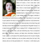 Reading Comprehension   Travel In Japan   Upper Intermediate   Esl With Japan Reading Comprehension Worksheets