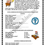 Reading Comprehension / Wh Questions   Esl Worksheetmarywell For Reading Comprehension With Wh Questions Worksheets