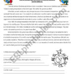 Reading Comprehension: Will Our Earth Survive?   Esl Worksheet Inside Will Reading Comprehension Worksheet