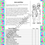 Reading Comprehension With True Or False   Esl Worksheet Intended For Reading Comprehension True Or False Worksheets