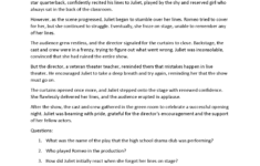 Reading Comprehension Worksheets | Eleventh Grade Reading for Grade 11 Reading Comprehension Worksheets Printable