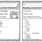 Reading Comprehension Worksheets: Engaging Exercises For Ell Pertaining To Miss Faleena Comprehension Worksheets