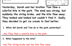 Reading Comprehension Worksheets Grade 1 intended for Super Teacher Reading Comprehension Worksheets