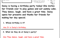 Reading Comprehension Worksheets Grade 1 throughout Live Worksheet On Reading Comprehension