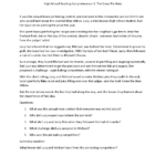 Reading Comprehension Worksheets | High School Reading Intended For High School Reading Comprehension Worksheets