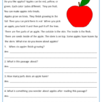 Reading Comprehension Worksheets Pertaining To Year 4 Comprehension Worksheets
