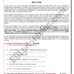 Reading : Jules Verne, The Father Of Modern Science Fiction   Esl Throughout Science Fiction Reading Comprehension Worksheets