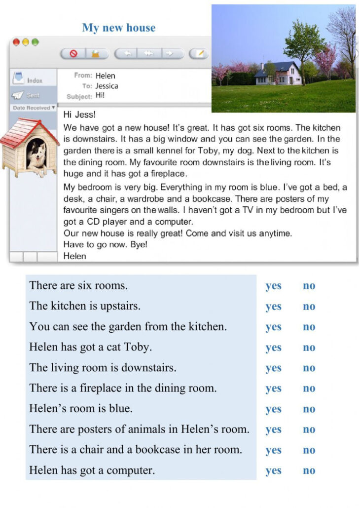 Online Liveworksheets Reading Comprehension
