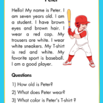 Reading Passages With Comprehension Check Up Pertaining To Baseball Passage Reading Comprehension Worksheets