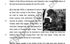Reading: The Roots Of Hip Hop - Esl Worksheetder_Alti in Hip Hop Reading Comprehension Worksheets