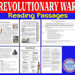 Revolutionary War Unit   7Th Grade (English And Spanish)   Classful Intended For Revolutionary War Reading Comprehension Worksheets