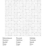 Roberto Clemente! Word Search   Wordmint Intended For Roberto Clemente Reading Comprehension Worksheets