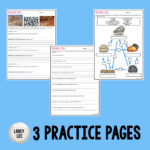 Rock Cycle   Reading Comprehension Worksheets   Laney Lee Intended For Rock Cycle Reading Comprehension Worksheet