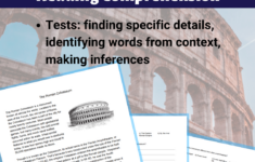 Roman Colosseum Reading Comprehension Worksheet - Classful with regard to Roman History Reading Comprehension Worksheets