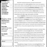 Rosie The Riveter And The Tuskegee Airmen Reading Packet Throughout Tuskegee Airmen Reading Comprehension Worksheet