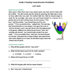 Second Grade Reading Worksheets | Improve Fluency And Vocabulary For Reading Comprehension Worksheets For Second Grade