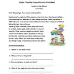 Second Grade Reading Worksheets | Improve Fluency And Vocabulary Inside Reading Comprehension Worksheet For Class 2