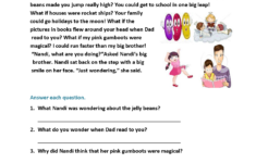 Second Grade Reading Worksheets | Improve Fluency And Vocabulary intended for Reading Comprehension Worksheet For 2nd Grade