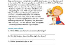 Second Grade Reading Worksheets | Improve Fluency And Vocabulary pertaining to Year 2 Reading Comprehension Worksheet