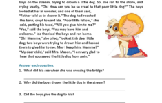 Second Grade Reading Worksheets | Improve Fluency And Vocabulary regarding Reading Comprehension Worksheet For Second Grade
