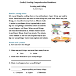 Second Grade Reading Worksheets | Improve Fluency And Vocabulary With Regard To Year 2 Comprehension Worksheets Test