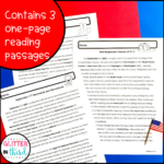 September 11 Patriot Day Reading Comprehension Passages Activities Within Patriot Day Reading Comprehension Worksheet