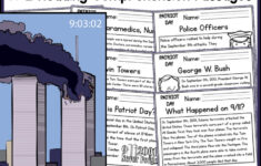 September 11Th (9/11) Patriot Day Holidays Reading Comprehension with 9/11 Reading Comprehension Worksheets Free