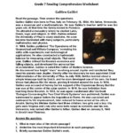 Seventh Grade Reading Worksheets | Vocabulary & Fluency Practice Intended For Grade 7 Comprehension Question Worksheets