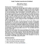 Seventh Grade Reading Worksheets | Vocabulary & Fluency Practice Intended For Short Text For Grade 7 Worksheets