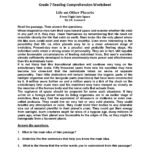 Seventh Grade Reading Worksheets | Vocabulary & Fluency Practice With Reading Comprehension Worksheets For 7th Grade